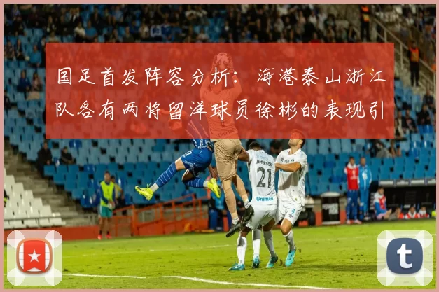 国足首发阵容分析：海港泰山浙江队各有两将留洋球员徐彬的表现引关注
